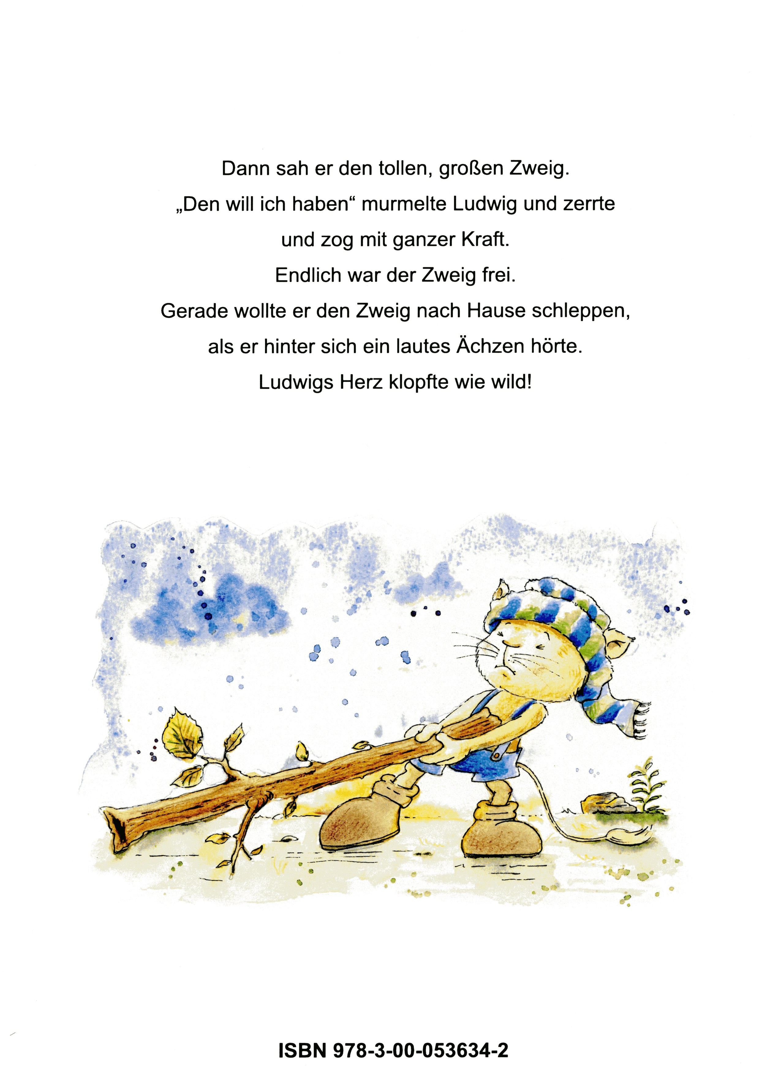 Rückseitencover Ludwig, der Löwen-Junge