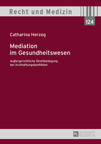 Vorderes Coverbild Mediation im Gesundheitswesen