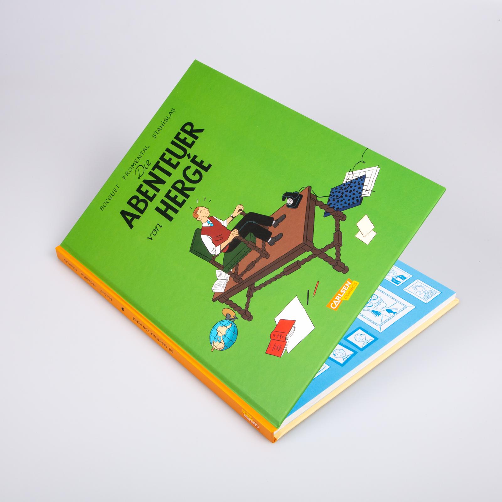 Beispielinhalt (Bild) Die Abenteuer von Hergé - Erweiterte Neuausgabe