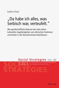 Vorderes Coverbild «Da habe ich alles, was Serbisch war, verteufelt.»