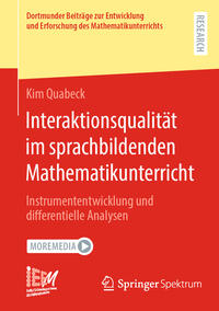 Vorderes Coverbild Interaktionsqualität im sprachbildenden Mathematikunterricht