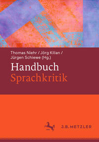 Vorderes Coverbild Handbuch Sprachkritik