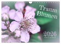 Vorderes Coverbild Traum Blumen (Wandkalender 2026 DIN A4 quer), CALVENDO Monatskalender