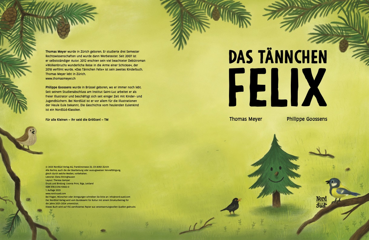 Beispielinhalt (Bild) Das Tännchen Felix