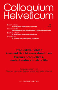 Vorderes Coverbild Produktive Fehler, konstruktive Missverständnisse // Erreurs productives, malentendus constructifs