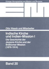 Vorderes Coverbild Indische Kirche und Indien-Mission. Die Geschichte der Jeypore-Kirche...