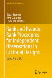 Vorderes Coverbild Rank and Pseudo-Rank Procedures for Independent Observations in Factorial Designs