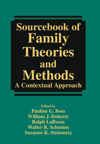 Vorderes Coverbild Sourcebook of Family Theories and Methods
