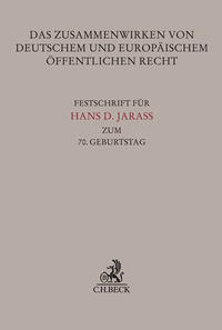 Vorderes Coverbild Das Zusammenwirken von deutschem und europäischem Öffentlichen Recht