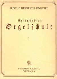 Vorderes Coverbild Vollständige Orgelschule