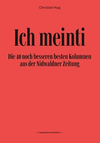 Vorderes Coverbild Ich meinti II