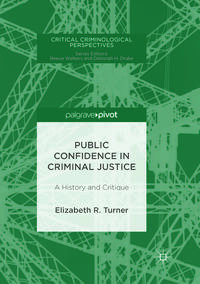 Vorderes Coverbild Public Confidence in Criminal Justice