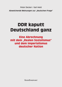 Vorderes Coverbild DDR kaputt – Deutschland ganz