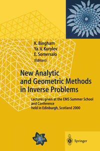 Vorderes Coverbild New Analytic and Geometric Methods in Inverse Problems