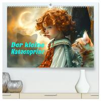 Vorderes Coverbild Der kleine Katzenprinz (hochwertiger Premium Wandkalender 2025 DIN A2 quer), Kunstdruck in Hochglanz