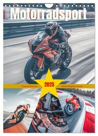 Vorderes Coverbild Motorradsport (Wandkalender 2025 DIN A4 hoch), CALVENDO Monatskalender