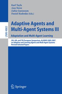 Vorderes Coverbild Adaptive Agents and Multi-Agent Systems III. Adaptation and Multi-Agent Learning