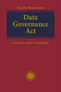 Vorderes Coverbild Data Governance Act