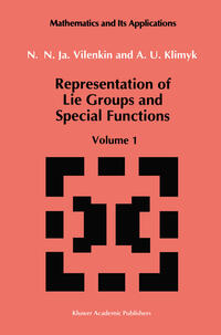 Vorderes Coverbild Representation of Lie Groups and Special Functions