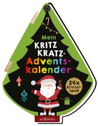 Vorderes Coverbild Mein Kritzkratz-Adventskalender