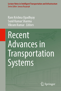 Vorderes Coverbild Recent Advances in Transportation Systems