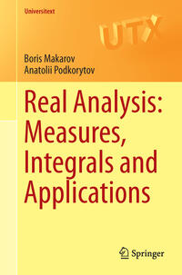 Vorderes Coverbild Real Analysis: Measures, Integrals and Applications