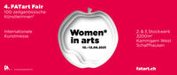 Vorderes Coverbild 4. FATart Fair, Women in arts Katalog 2021. Ausstellungskatalog