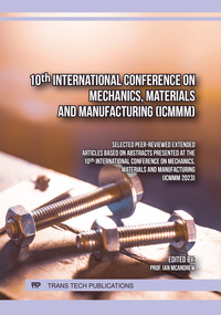 Vorderes Coverbild 10th International Conference on Mechanics, Materials and Manufacturing (ICMMM)