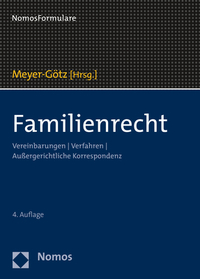 Vorderes Coverbild Familienrecht