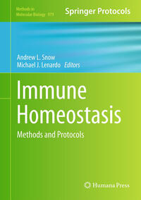 Vorderes Coverbild Immune Homeostasis