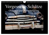 Vorderes Coverbild Vergessene Schätze - Oldtimer auf Schrottplätzen (Wandkalender 2025 DIN A4 quer), CALVENDO Monatskalender