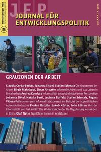 Vorderes Coverbild Journal für Entwicklungspolitik 4/2015