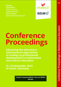 Vorderes Coverbild Educating the educators: international approaches to scaling-up professional development in mathematics and science education