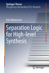 Vorderes Coverbild Separation Logic for High-level Synthesis