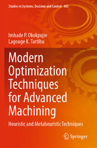 Vorderes Coverbild Modern Optimization Techniques for Advanced Machining