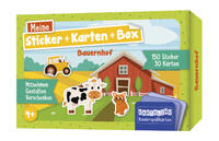 Vorderes Coverbild Meine Sticker + Karten + Box - Bauernhof
