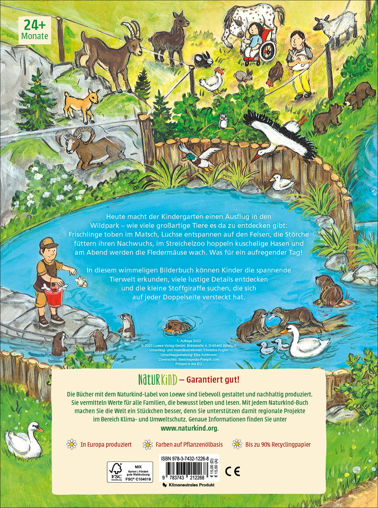 Rückseitencover Viel los im Wildpark!