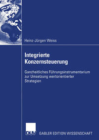 Vorderes Coverbild Integrierte Konzernsteuerung