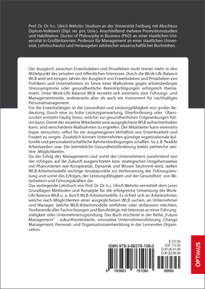Rückseitencover Work-Life Balance WLB