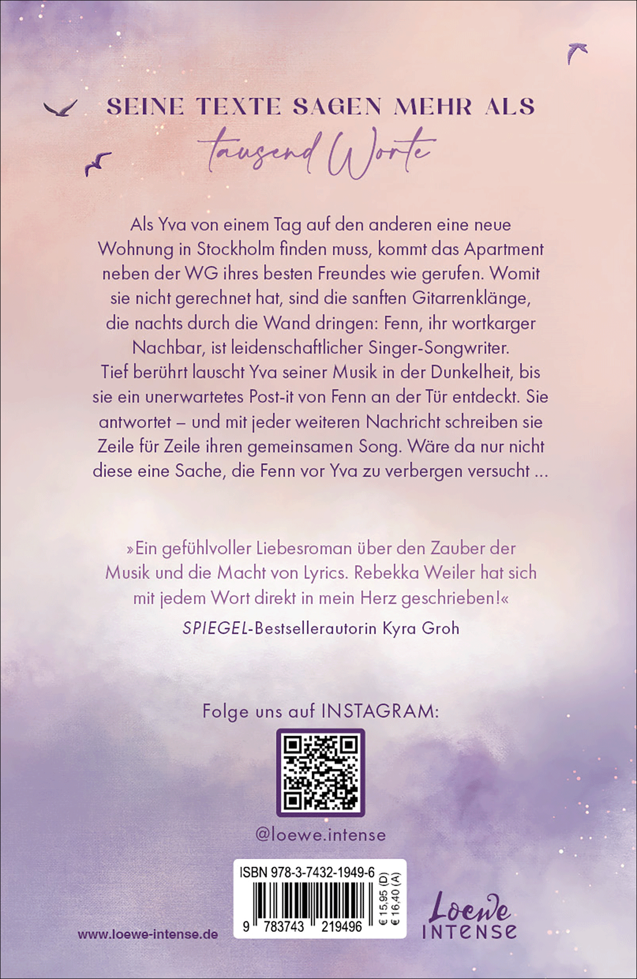 Beispielinhalt (Bild) A Poet's Heart (Broken Artists, Band 1)