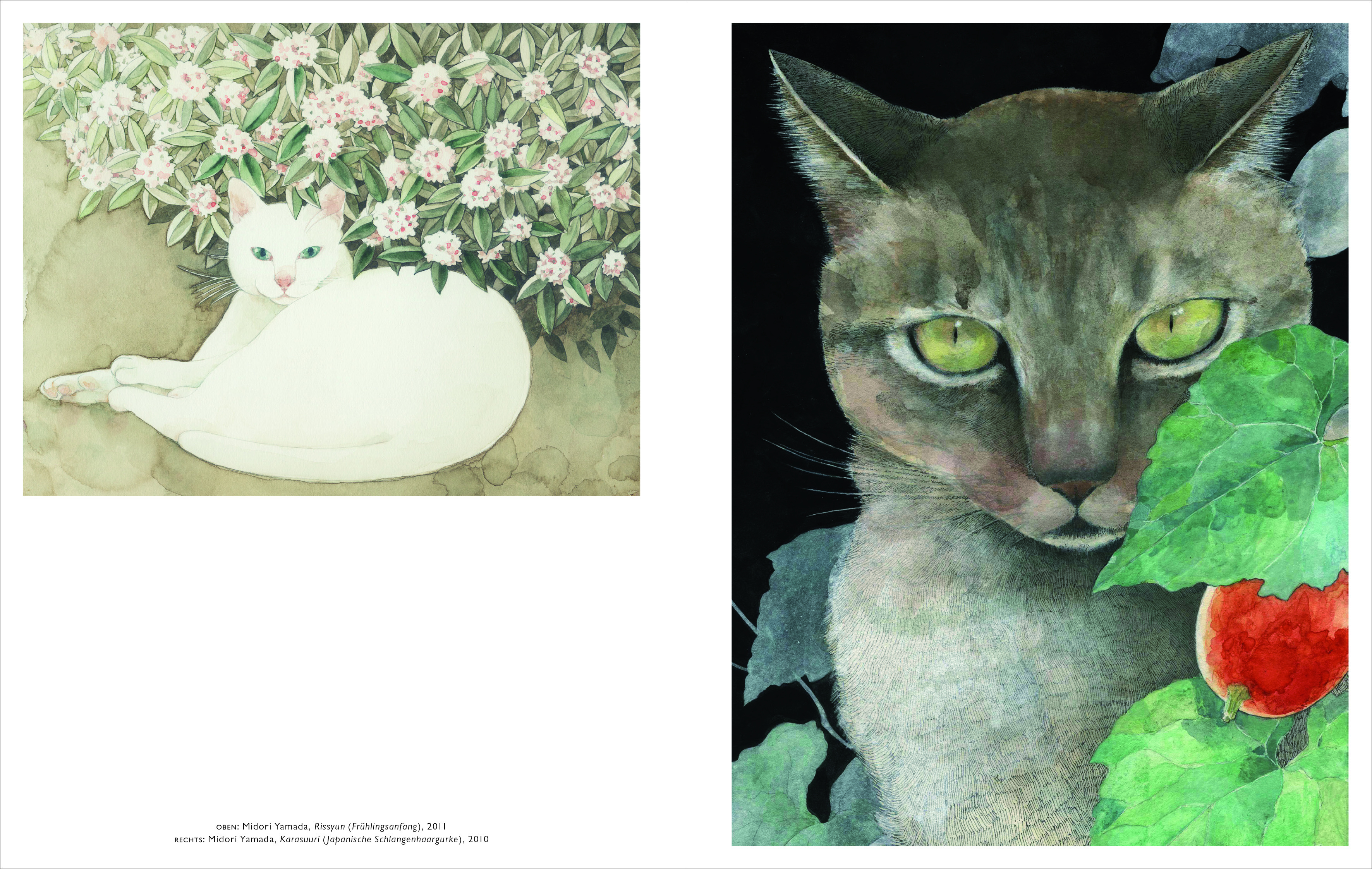 Beispielinhalt (Bild) Katzen in der Kunst