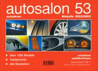 Vorderes Coverbild autosalon - autoparade. Der Berater für den Autokauf
