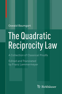 Vorderes Coverbild The Quadratic Reciprocity Law