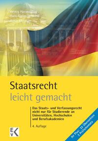 Vorderes Coverbild Staatsrecht – leicht gemacht.