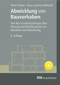 Vorderes Coverbild Abwicklung von Bauvorhaben