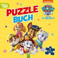 Vorderes Coverbild PAW Patrol Puzzlebuch | Mit 4 Puzzles à 12 Teilen