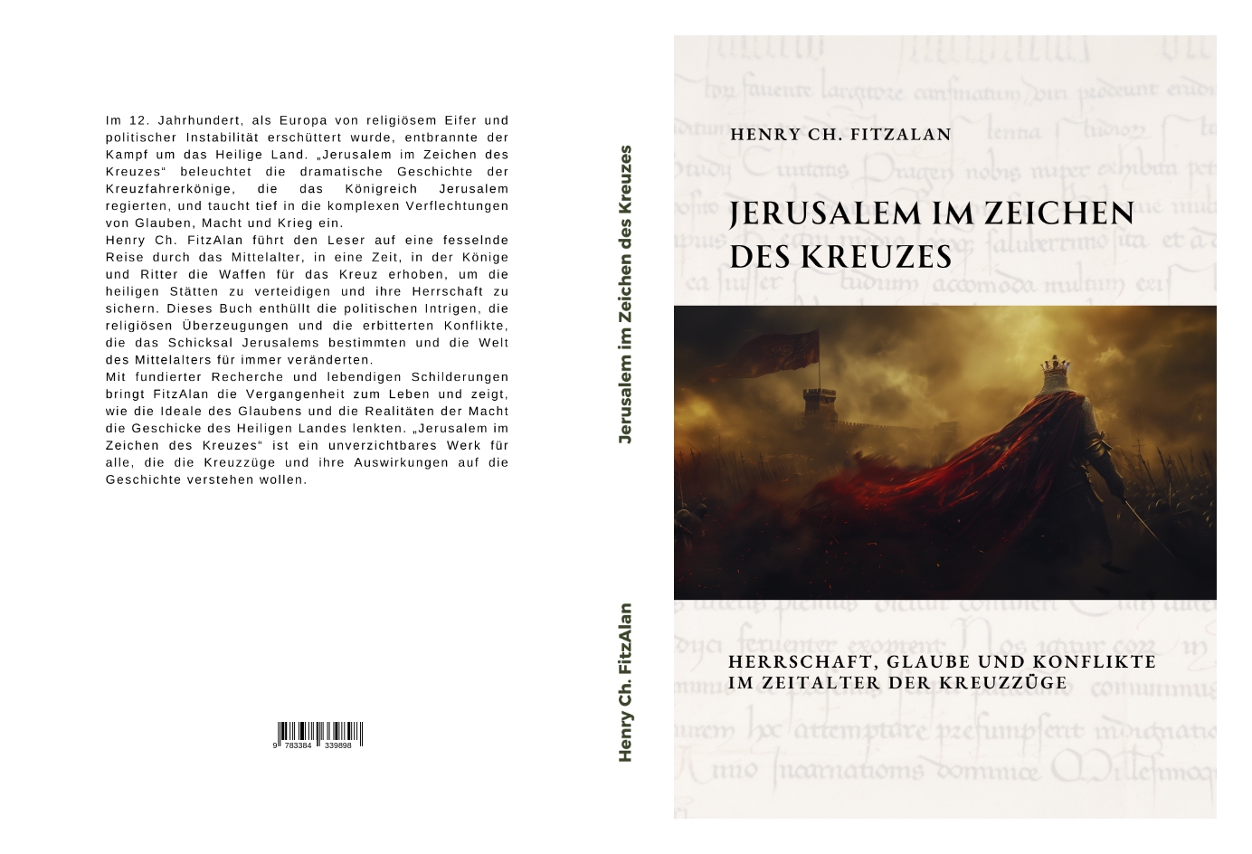 Gesamtes Coverbild Jerusalem im Zeichen des Kreuzes