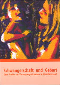 Vorderes Coverbild Gesundheitsbericht Schwangerschaft und Geburt.