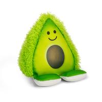 Vorderes Coverbild Plusheez Handykissen (Avocado) - Handyhalter - Aufsteller für Handys, Mini-Tablets und E-Reader - Passend für alle Handys - Mit Mikrofaserfläche zum Reinigen von Displays