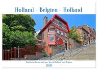 Vorderes Coverbild Rundreise kreuz und quer durch Holland und Belgien (Wandkalender 2026 DIN A4 quer), CALVENDO Monatskalender